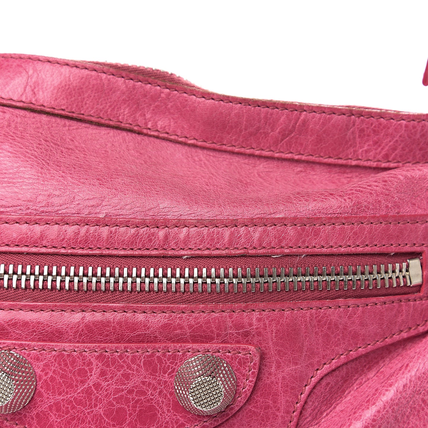 Agneau Giant 21 Silver Hardware Day Hobo Sorbet