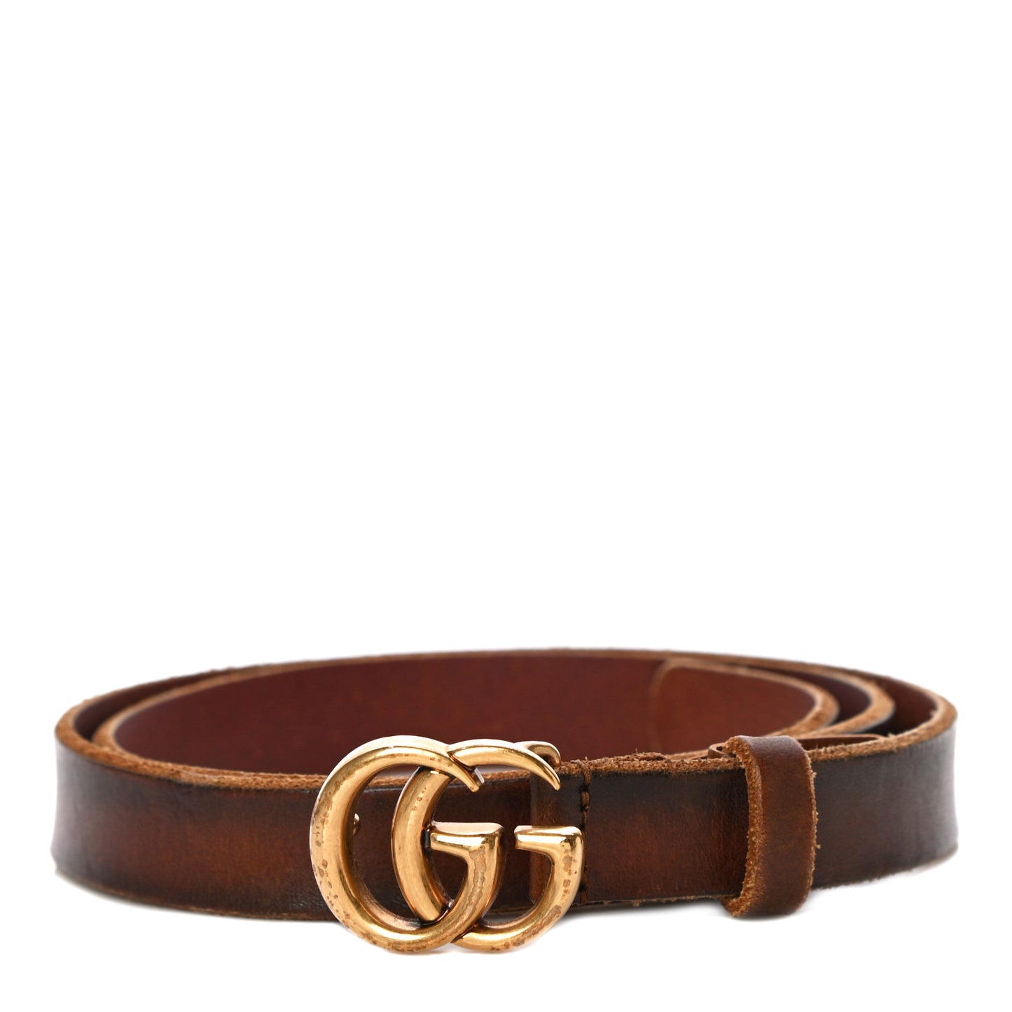 Faded Calfskin Double G 20mm Belt 85 34 Cuir