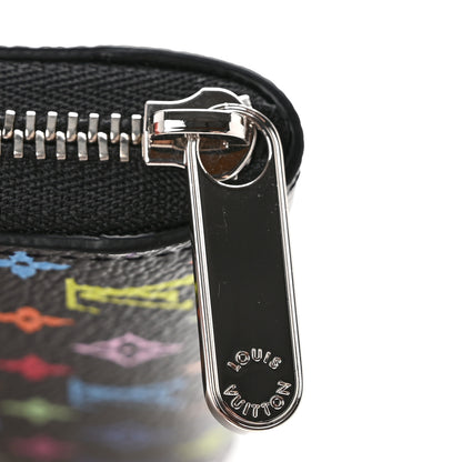 Louis Vuitton LV x TM Monogram Multicolor Zippy Coin Purse Black 7 of 7