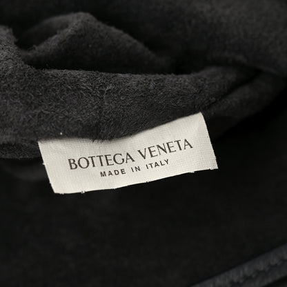 Bottega Veneta Deerskin Intrecciato Medium Traveler Hobo Black 8 of 11