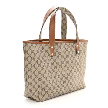 Gucci GG Plus Monogram Medium Signature Web Loop Tote Brown 3 of 10
