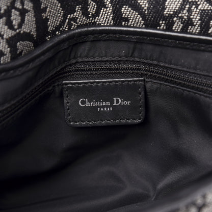 Christian Dior Monogram Saddle Bag Black 6 of 12