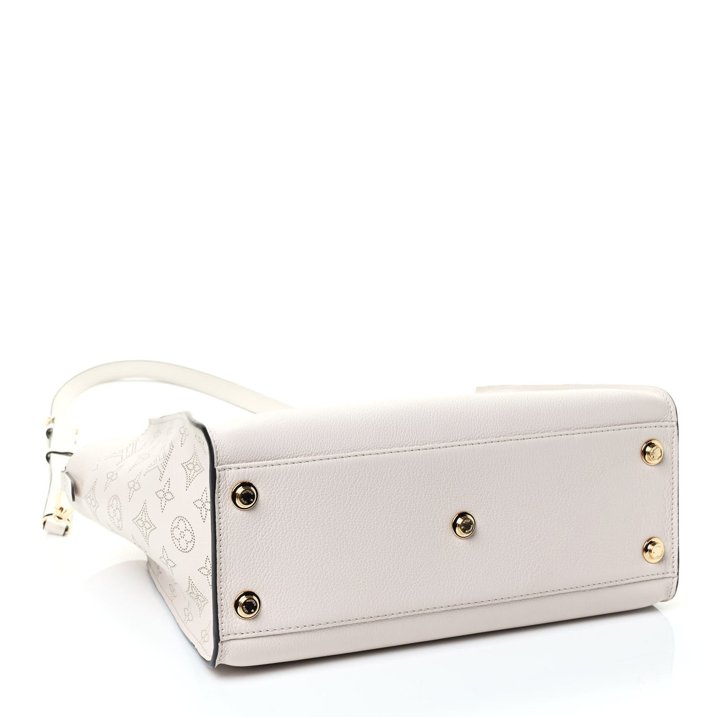 Calfskin Monogram On My Side Greige