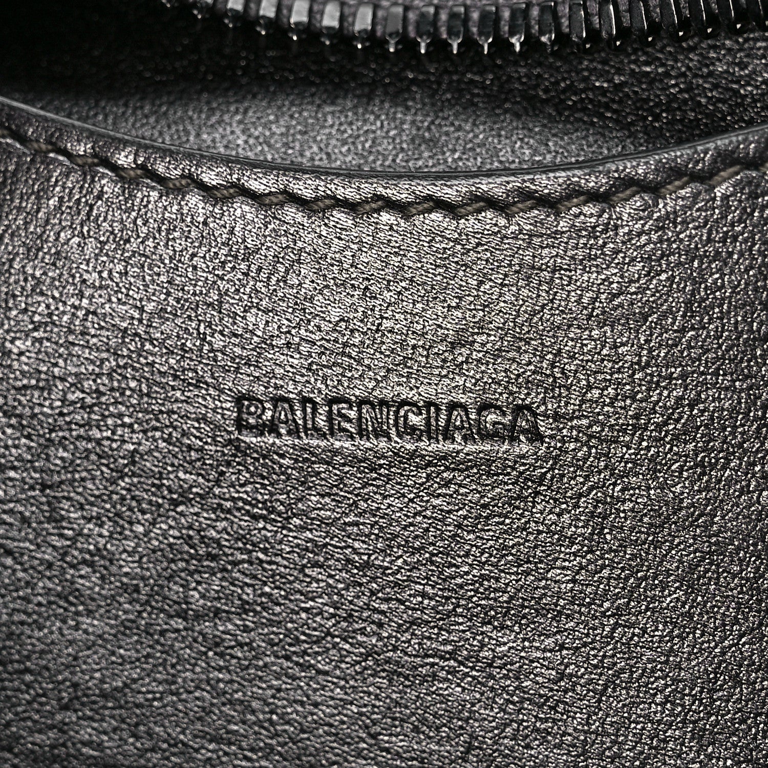 Balenciaga Smooth Calfskin Neo Classic Black Hardware Mini City Gunmetal 6 of 11