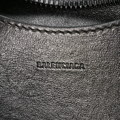 Balenciaga Smooth Calfskin Neo Classic Black Hardware Mini City Gunmetal 6 of 11