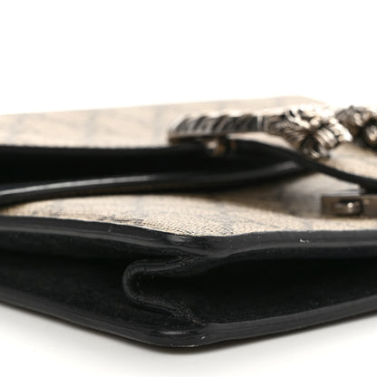Gucci GG Supreme Monogram Mini Dionysus Shoulder Bag Black 9 of 13