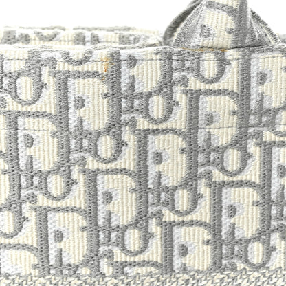 Christian Dior Oblique Medium Book Tote Grey 9 of 9
