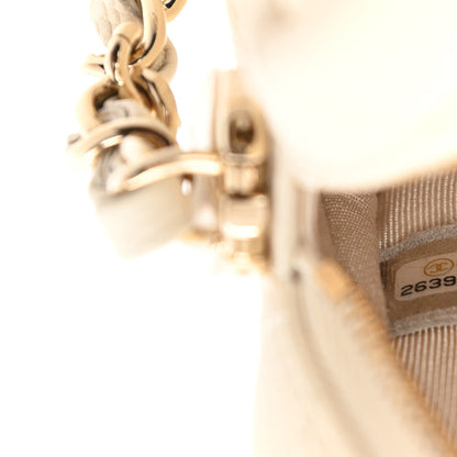 Chanel Caviar Quilted Mini Coco Tassel Camera Case White 7 of 11