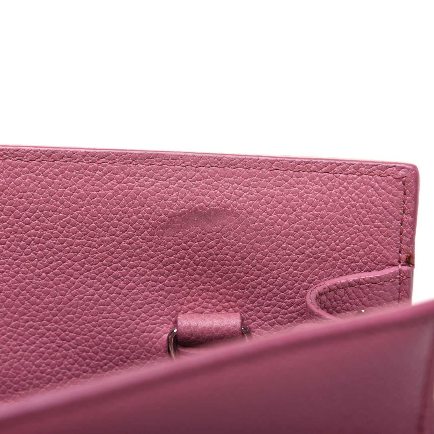 Saint Laurent Grained Calfskin Small Sac De Jour Dark Rose 18 of 33