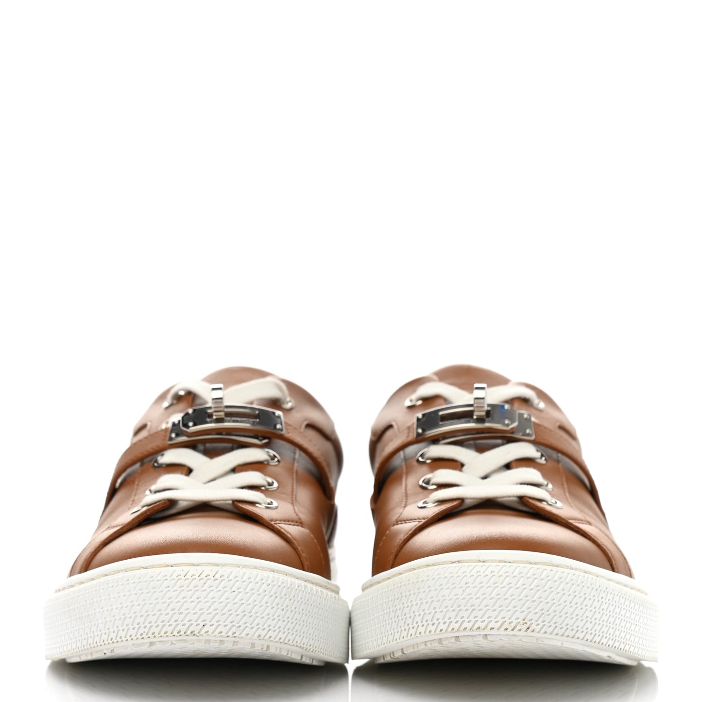 Calfskin Day Sneakers 38 Naturel