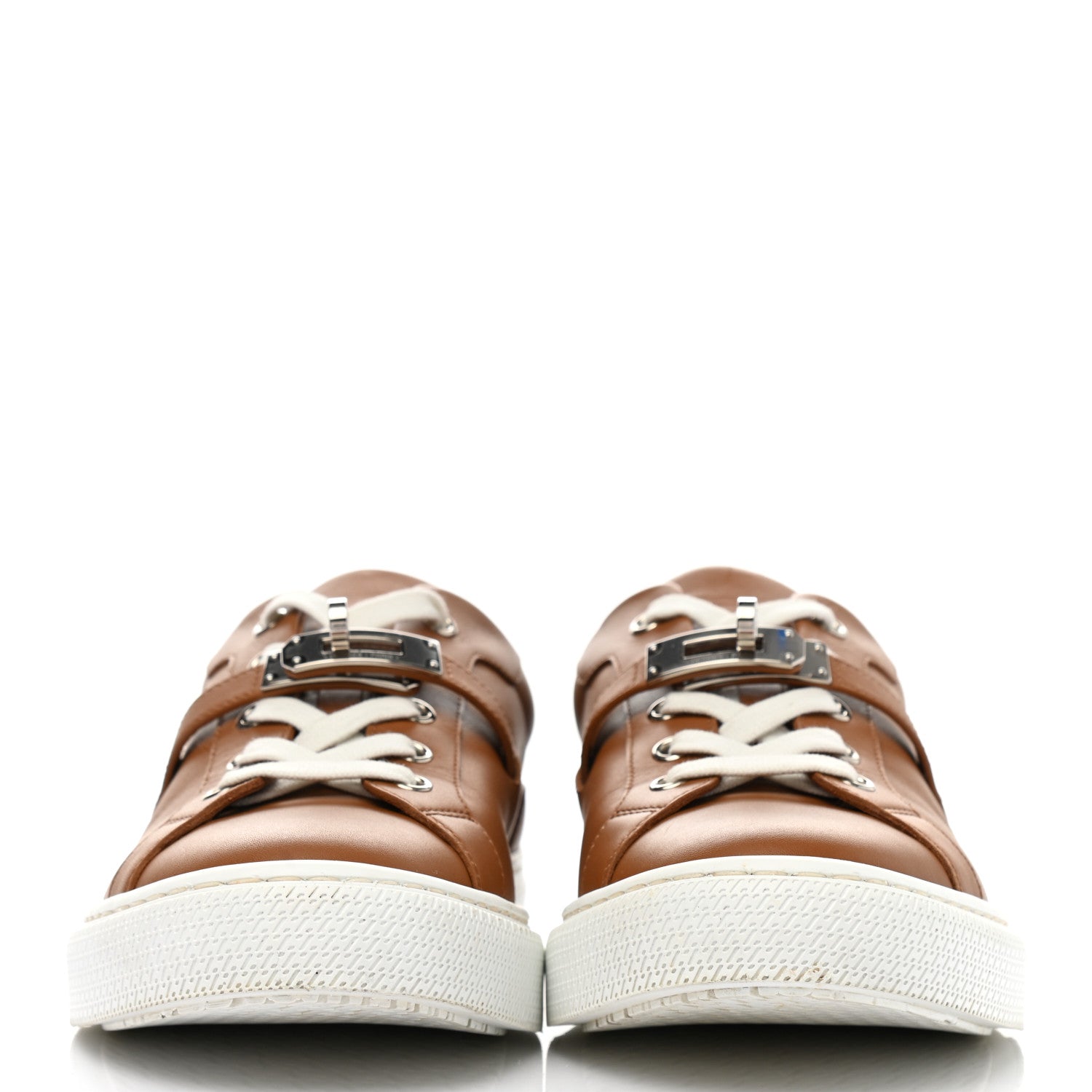 Hermes Calfskin Day Sneakers 38 Naturel 2 of 11