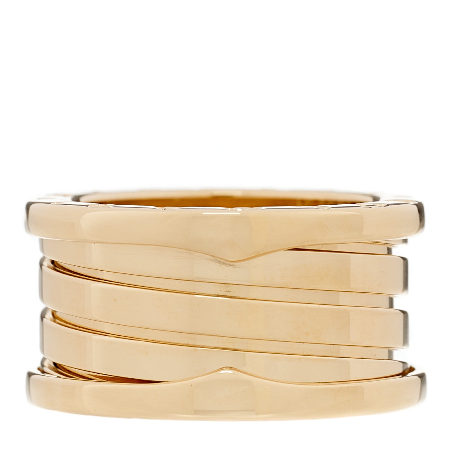 18K Yellow Gold B.Zero1 Four-Band Ring 52 6