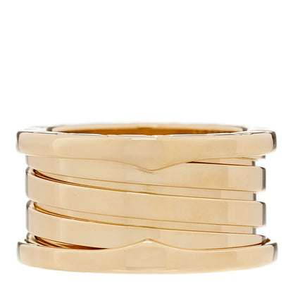 Bulgari 18K Yellow Gold B.Zero1 Four-Band Ring 52 6 3 of 7