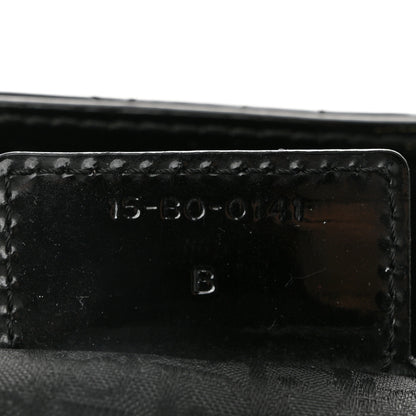 Christian Dior Patent Cannage Large Lady Dior Black 7 of 11