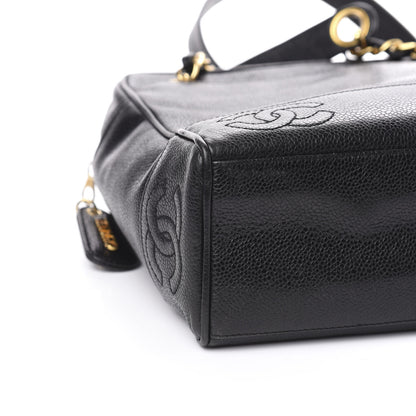 Chanel Caviar CC Shoulder Bag Black 8 of 10