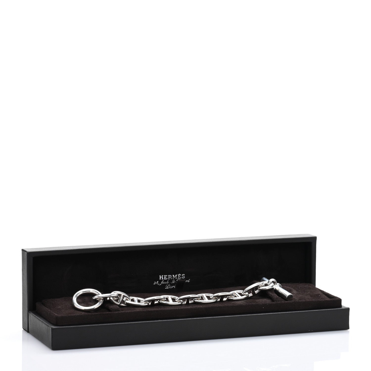 Hermes Sterling Silver PM Chaine D'Ancre Bracelet 4 of 4