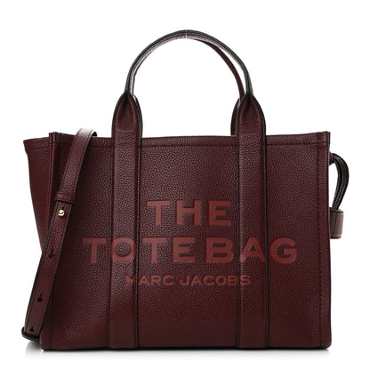 Marc Jacobs Grained Calfskin Medium The Tote Bag Chianti 1 of 14