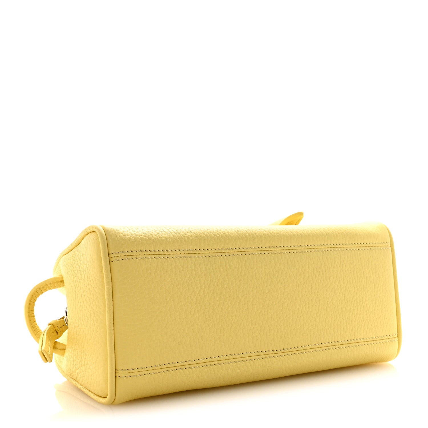 Jacquemus Grained Calfskin Le Petit Turismo Light Yellow 4 of 10