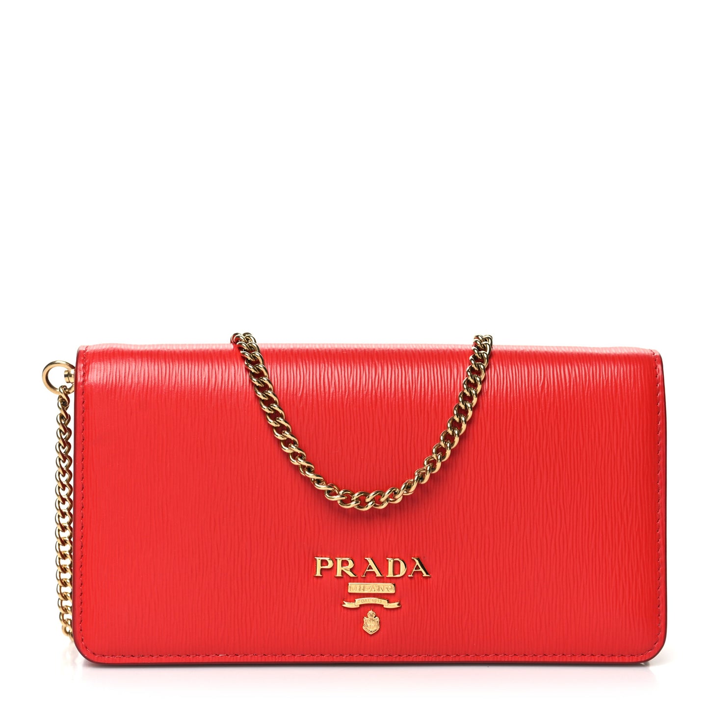 Vitello Move Metal Mini Crossbody Bag Lacca