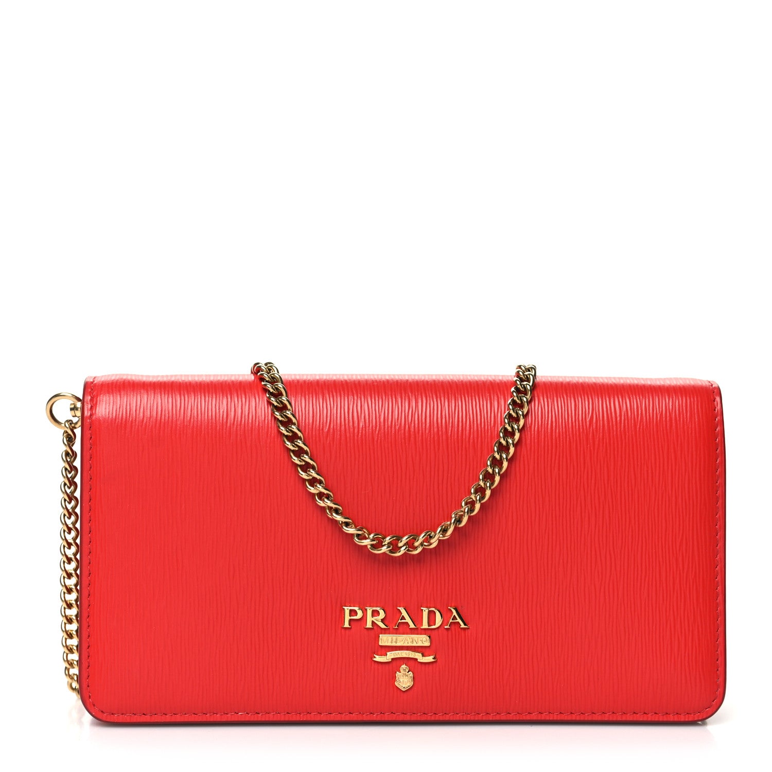 Prada Vitello Move Metal Mini Crossbody Bag Lacca 1 of 12