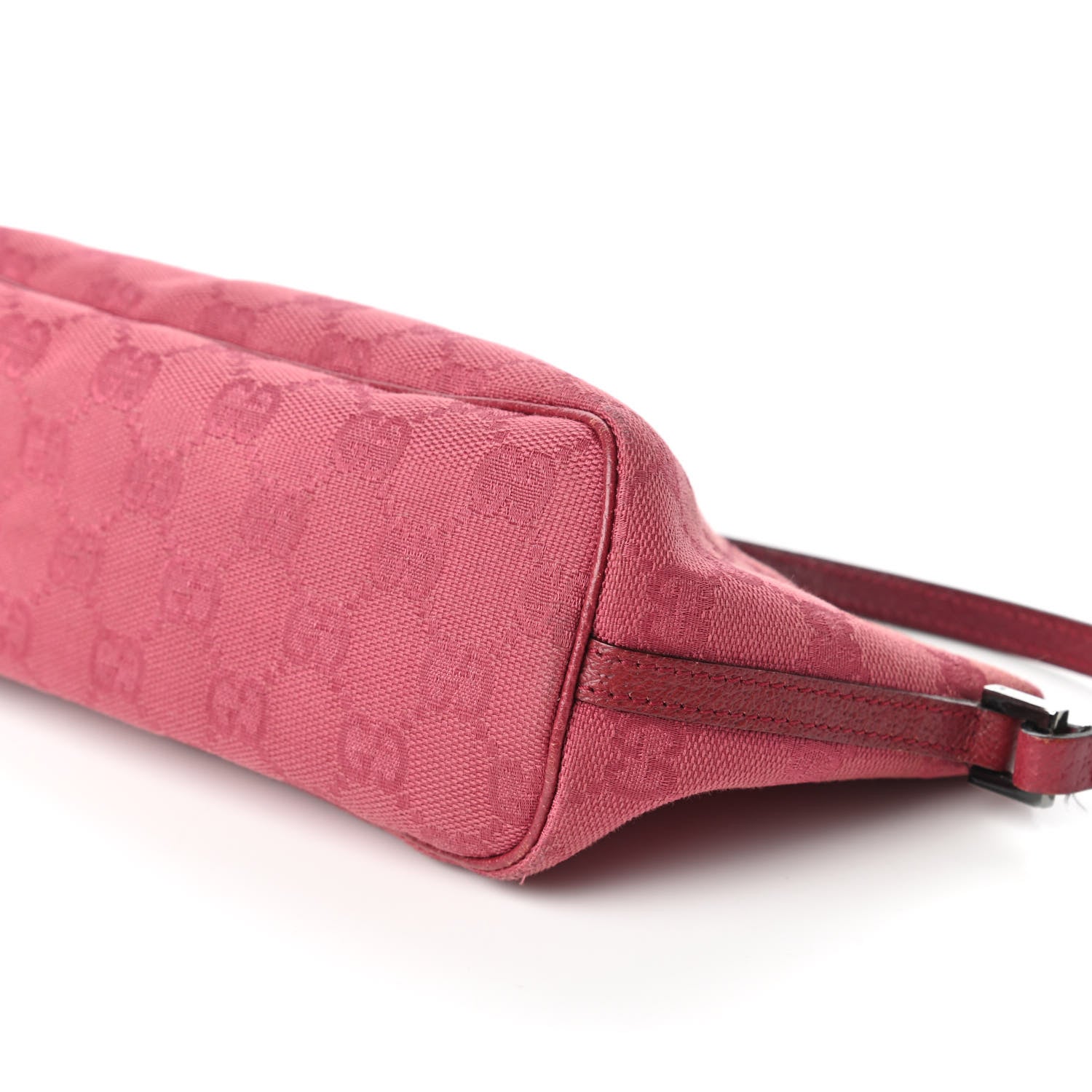 Gucci Monogram Boat Pochette Fuchsia 7 of 10