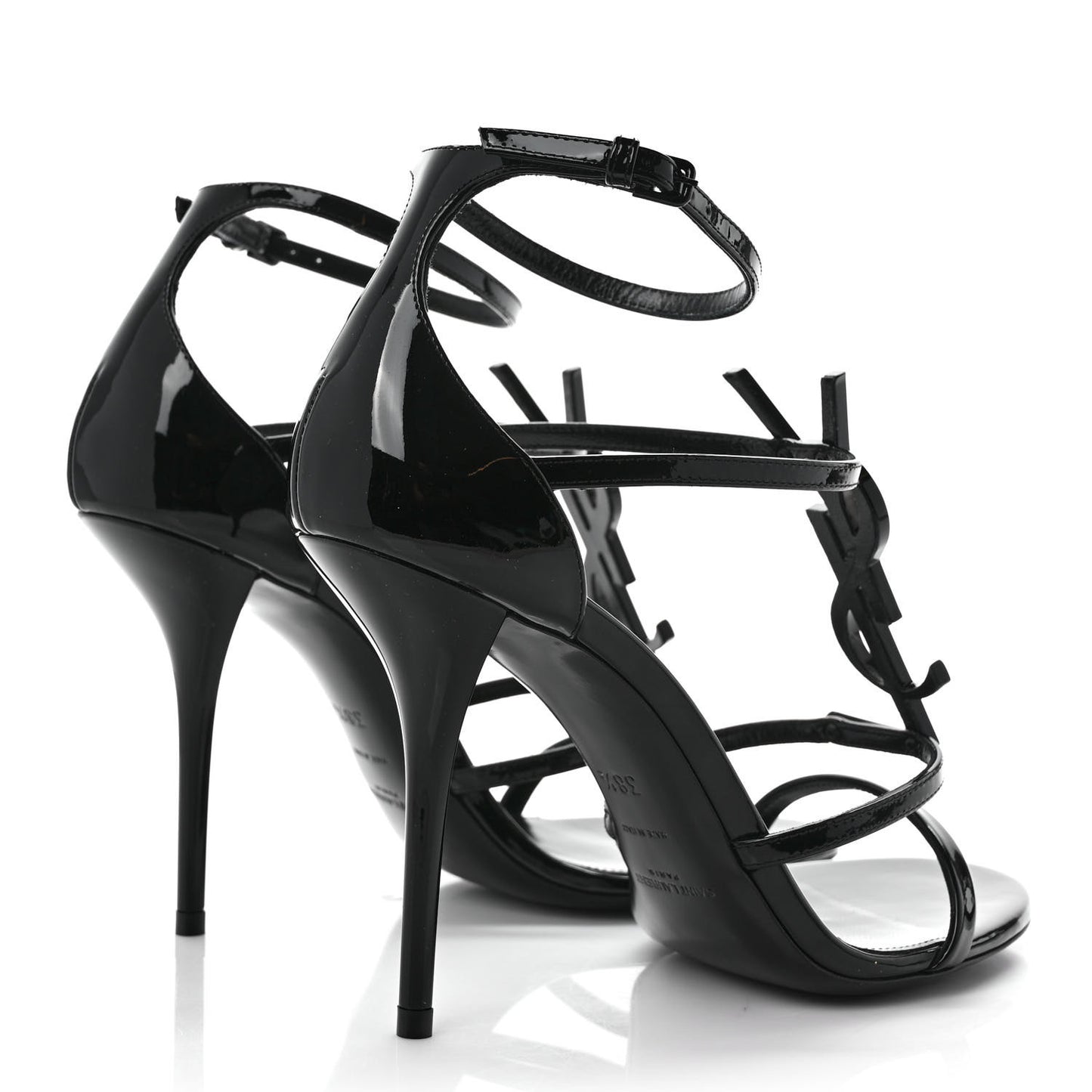 Patent Cassandra 100 Sandals 38.5 Black