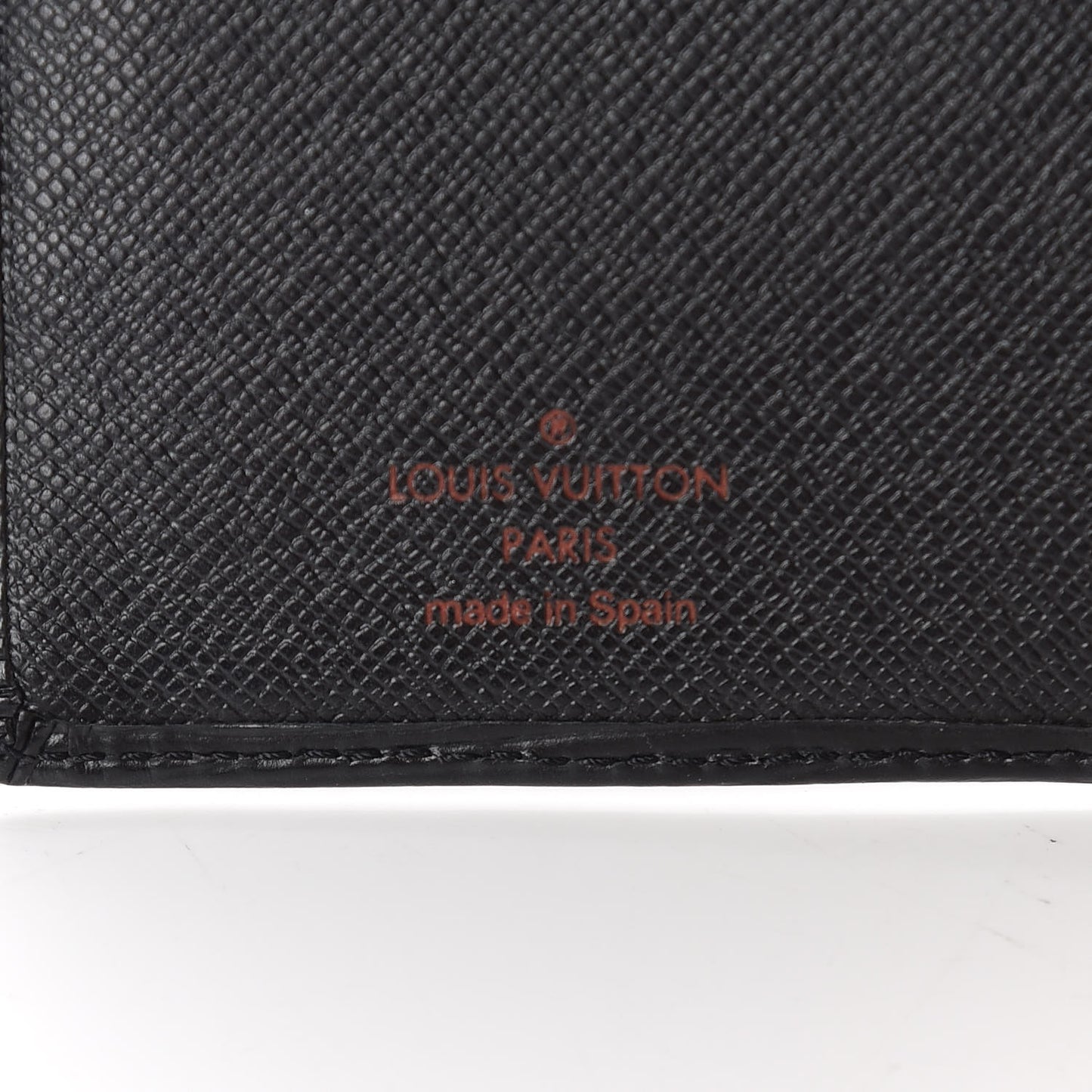 Epi Checkbook Cover Black