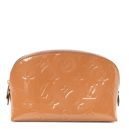 Louis Vuitton Vernis Cosmetic Pouch Rose Velours 1 of 6