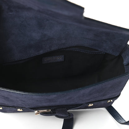 Jimmy Choo Suede Small Lexie Crossbody Blue 5 of 10