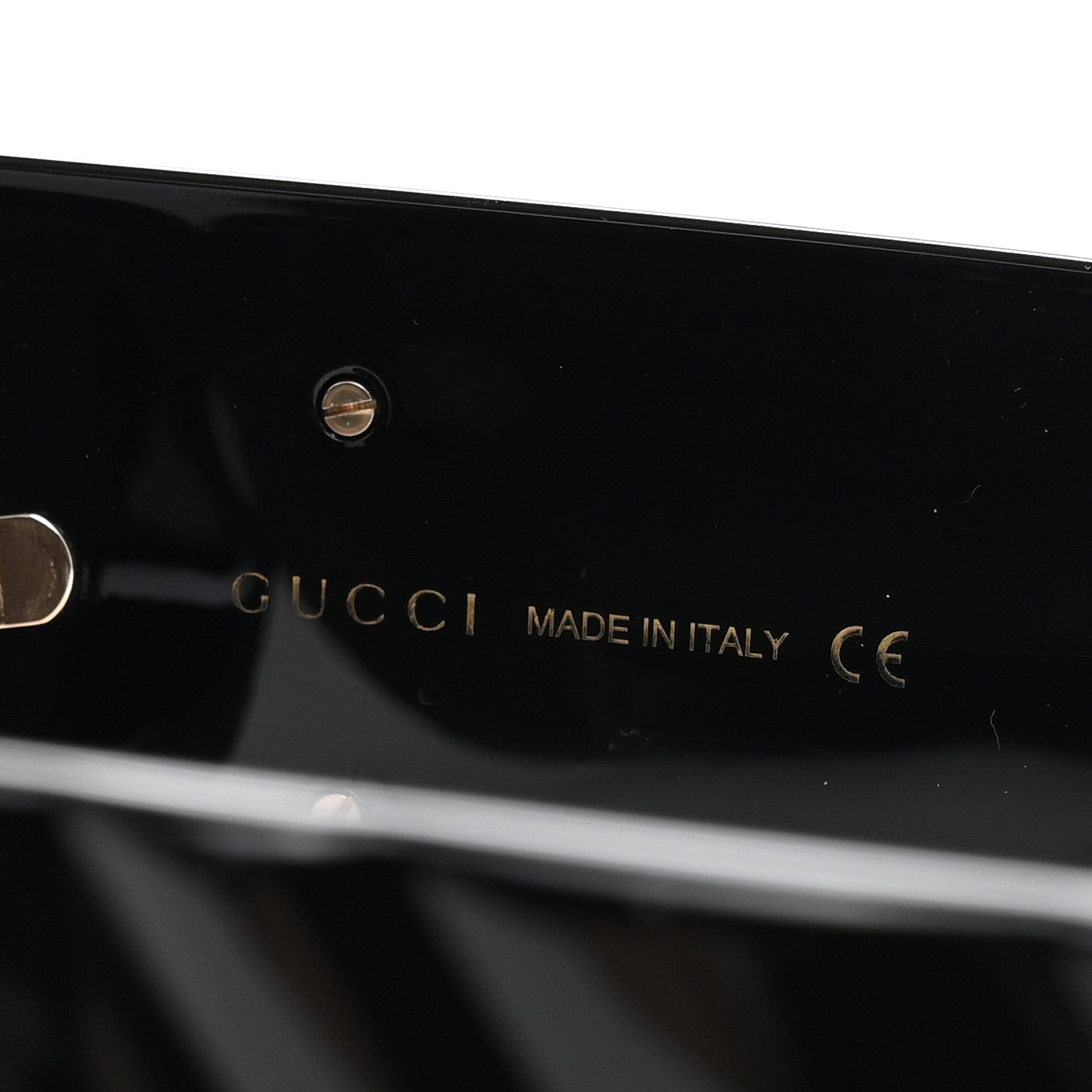 Gucci Oversized Rectangular Acetate Frame GG Marmont Logo Sunglasses GG0811S Black 6 of 7