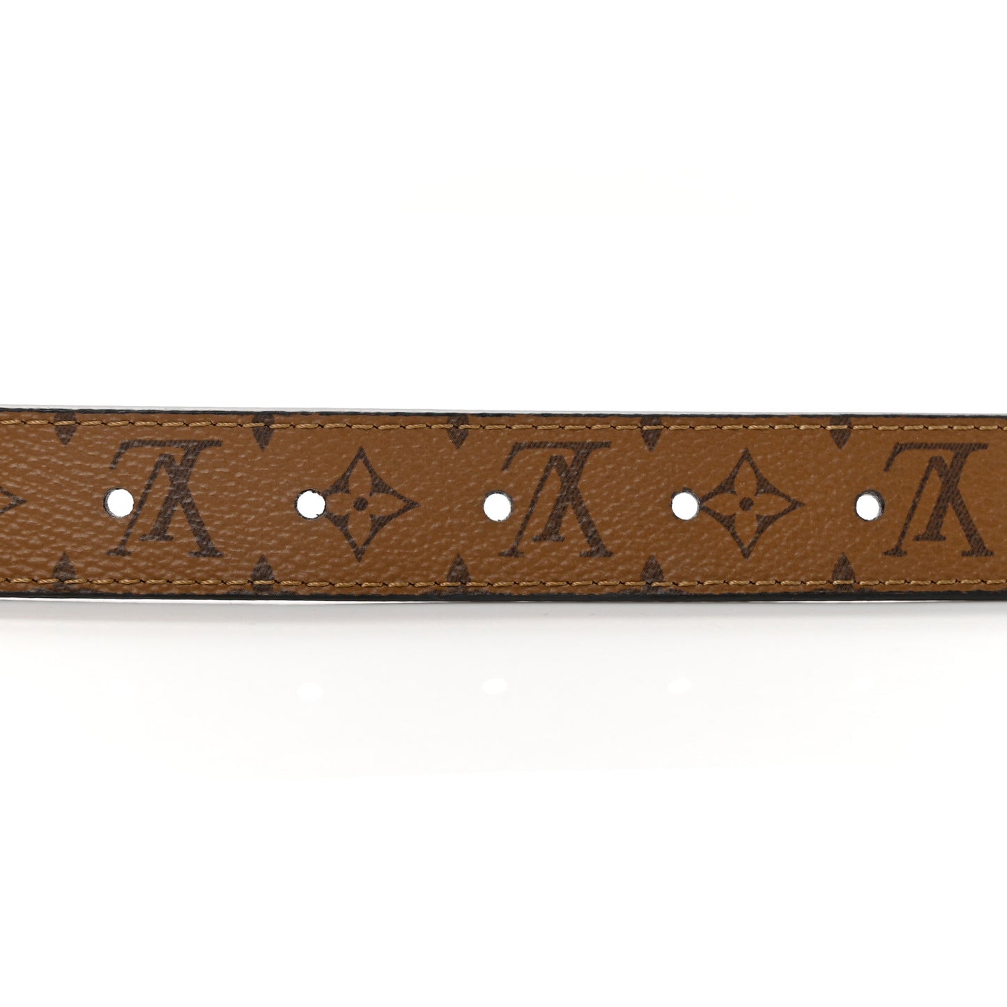 Monogram 25mm Dauphine Reversible Belt 80 32 Tan