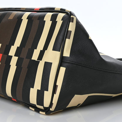 Givenchy Textured Coated Canvas Print Large Antigona Tote Black 10 of 10