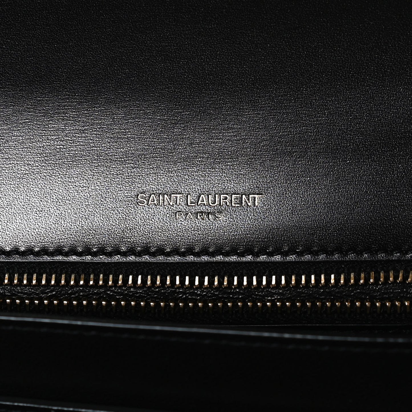 Smooth Calfskin Medium Domino Shoulder Bag Black