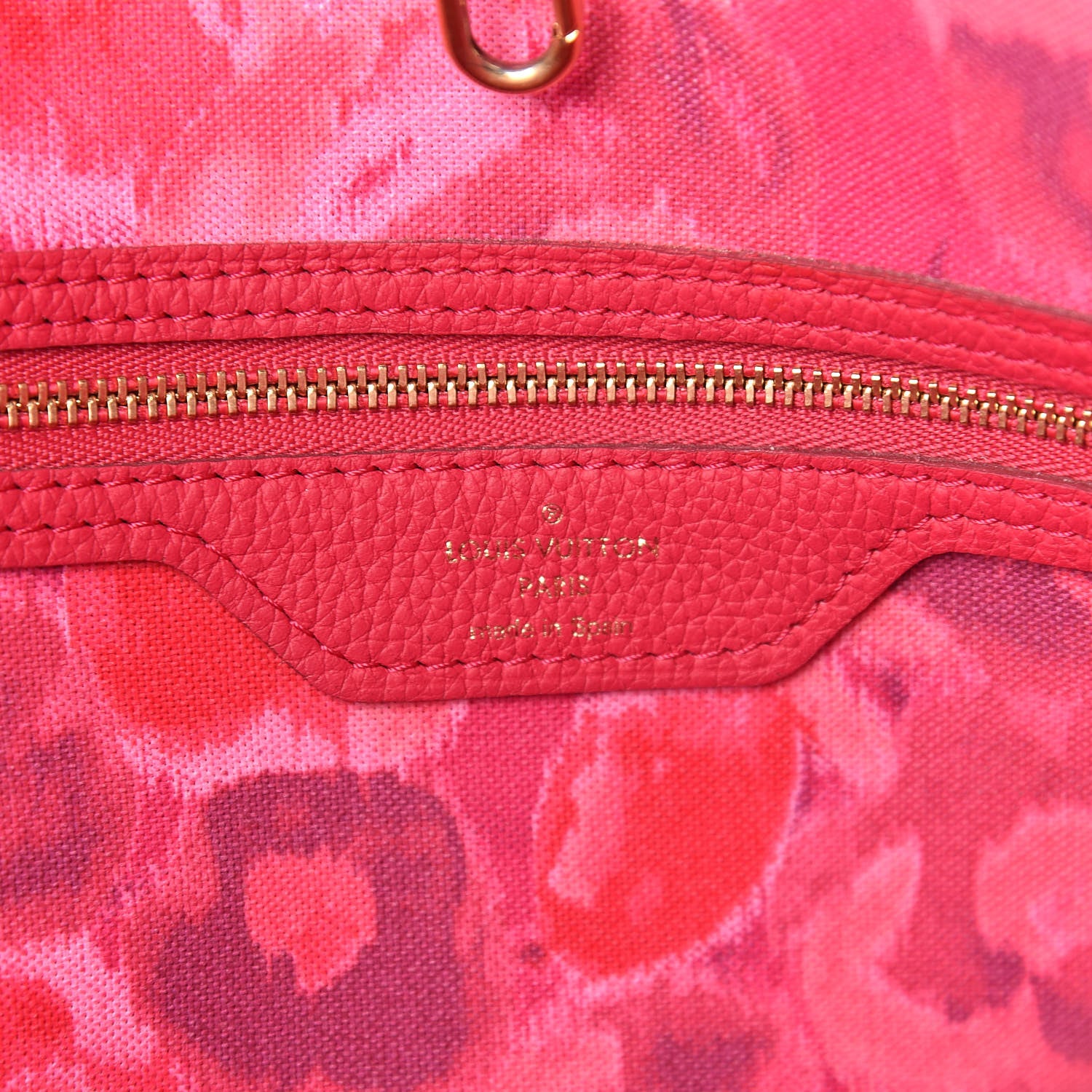 Louis Vuitton Monogram Articles de Voyage Ikat Neverfull MM Rose Indien 6 of 15