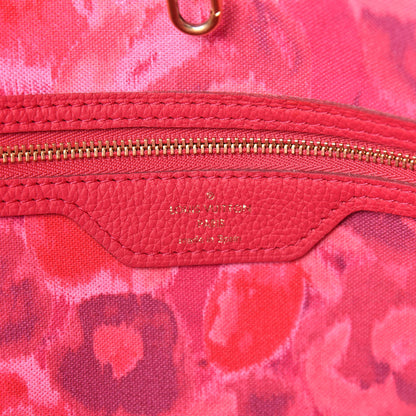 Louis Vuitton Monogram Articles de Voyage Ikat Neverfull MM Rose Indien 6 of 15