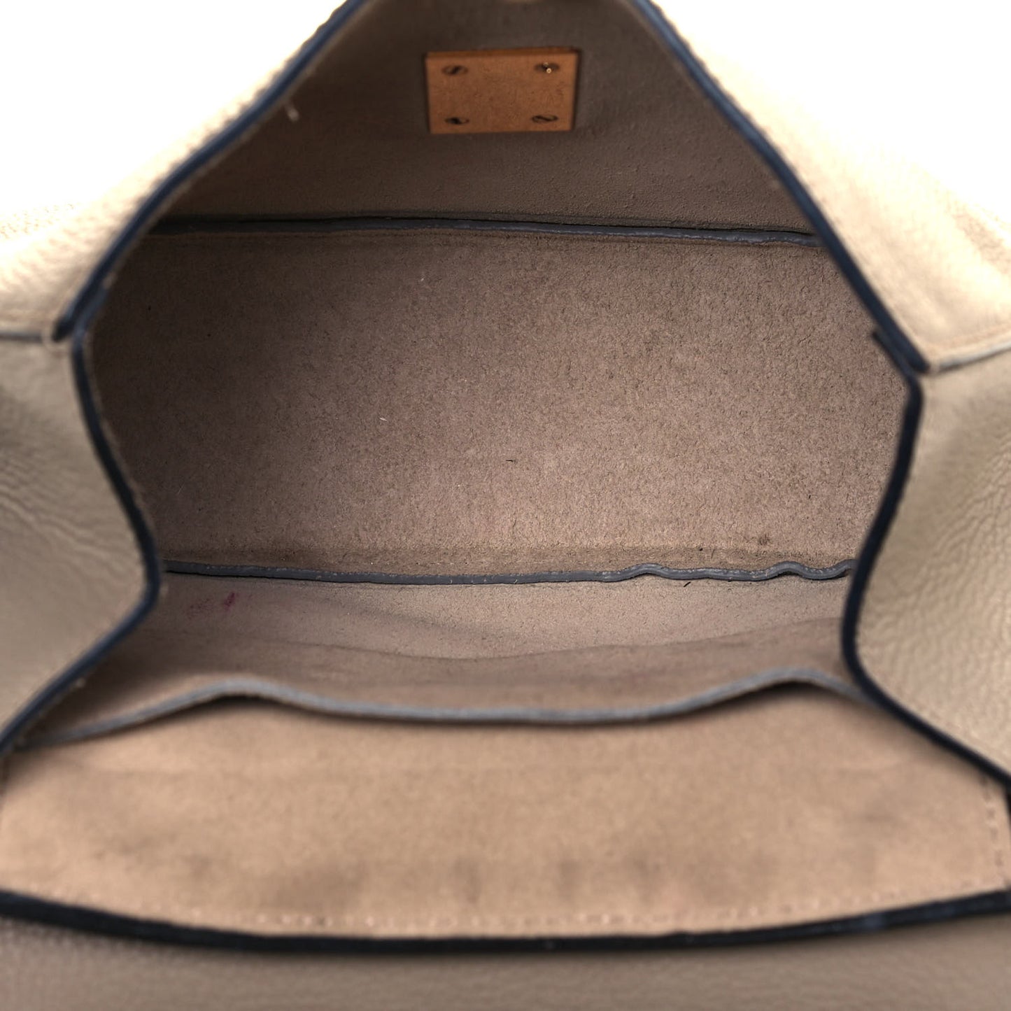 Grained Lambskin Drew Shoulder Bag Motty Grey