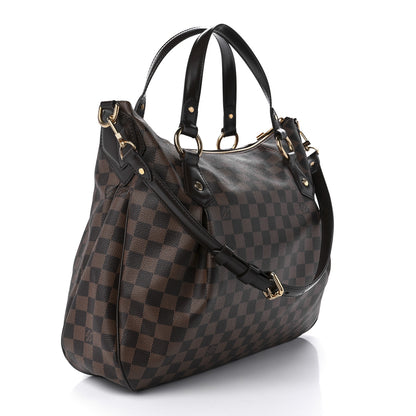 Louis Vuitton Damier Ebene Evora MM 3 of 9