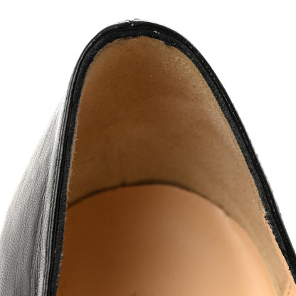 Christian Louboutin Kid Very Prive 120 Pumps 40.5 Black Red 9 of 10