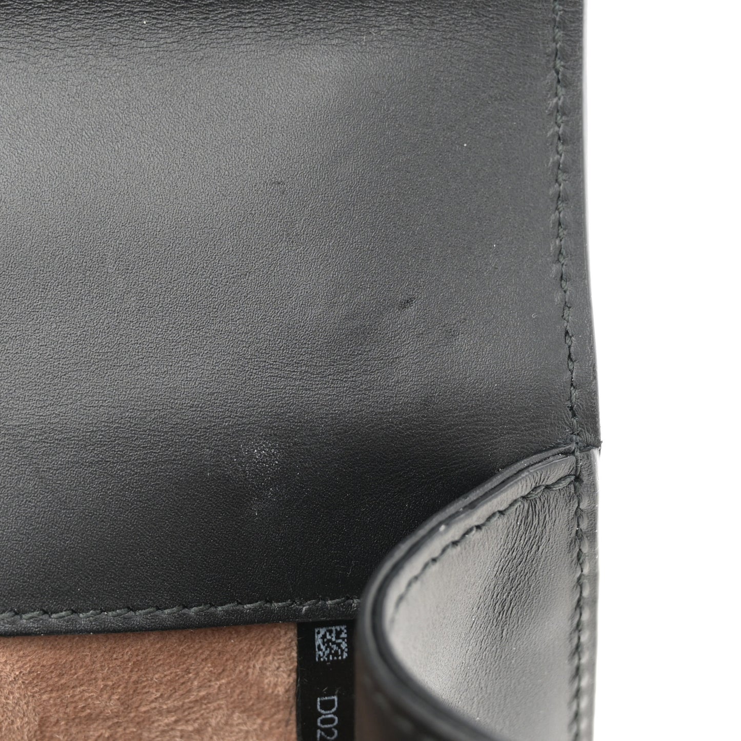 Calfskin Mini Sylvie Chain Shoulder Bag Black