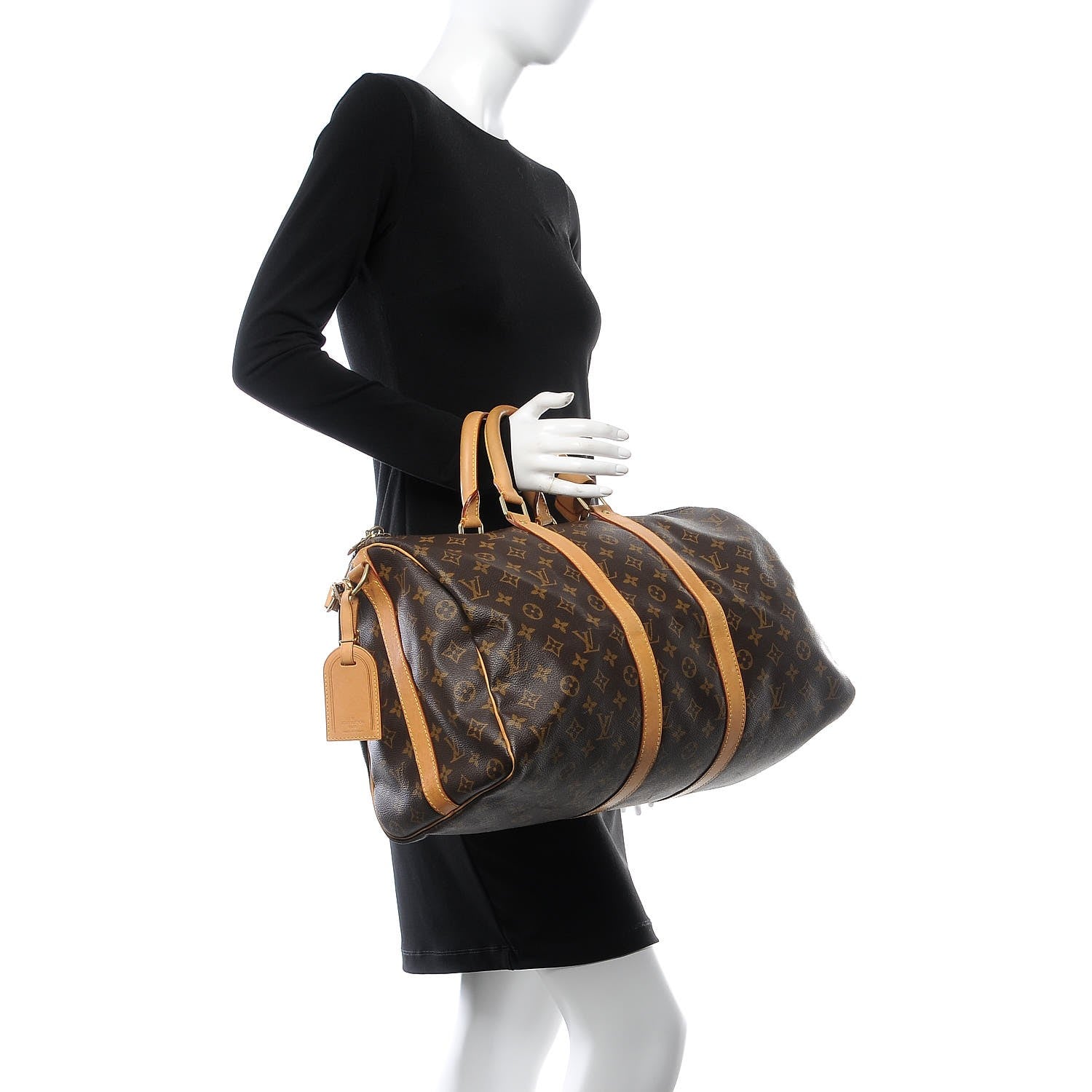 Louis Vuitton Monogram Keepall Bandouliere 45 3 of 17