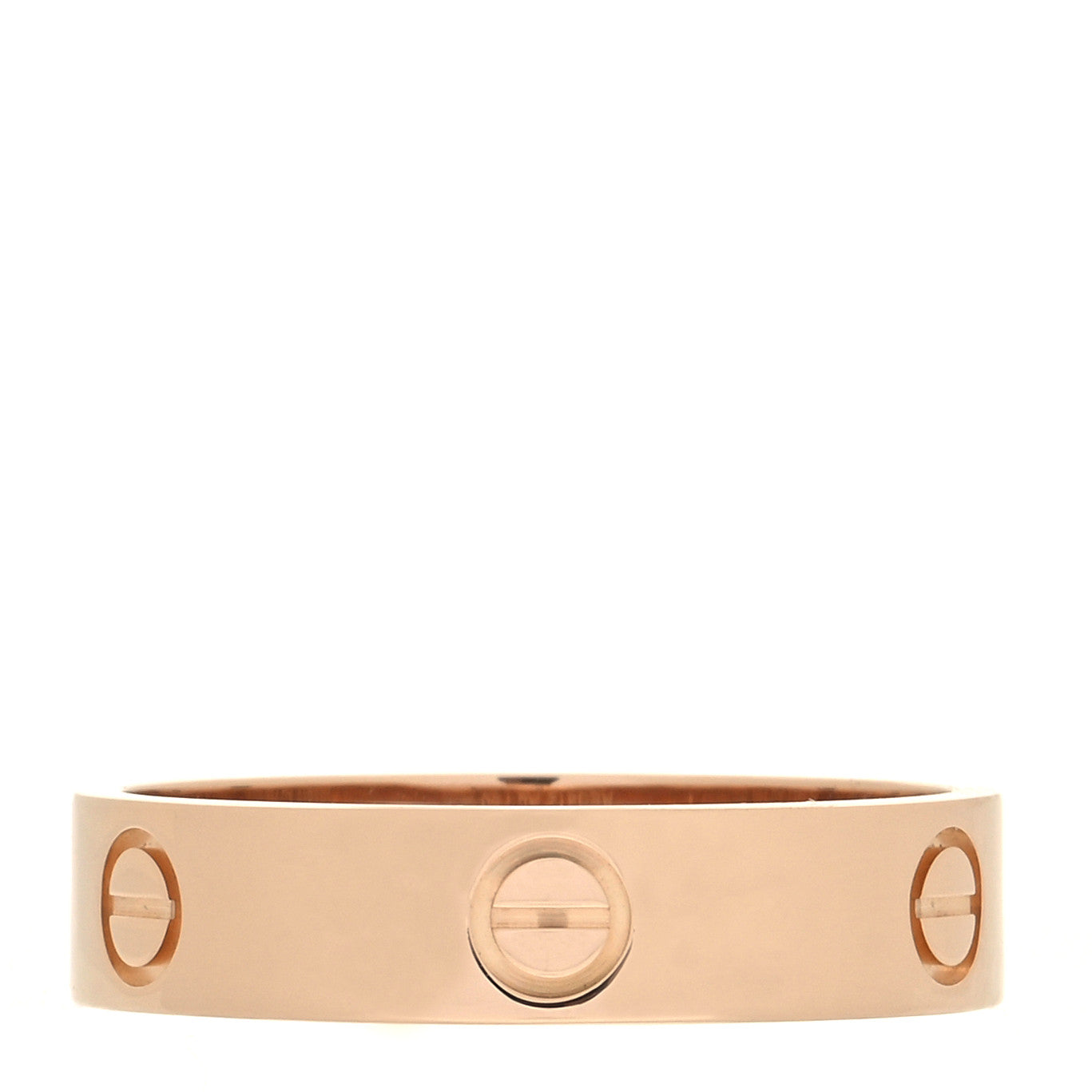 Cartier 18K Pink Gold 5.5mm LOVE Ring 66 11.5 1 of 5