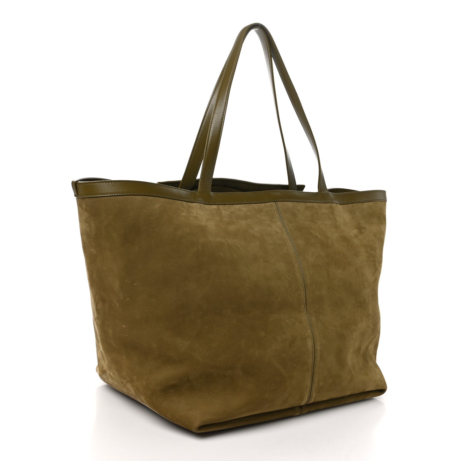 Bottega Veneta Nappa Intrecciato Large Flip Flap Tote Mud 3 of 11
