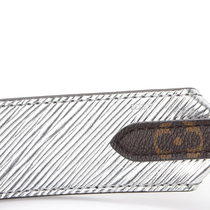 Louis Vuitton Epi Monogram Bandouliere Shoulder Strap Silver 4 of 7