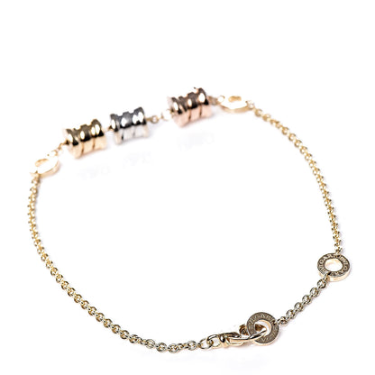 Bulgari 18K Yellow Rose White Gold B.Zero1 Bracelet 3 of 7