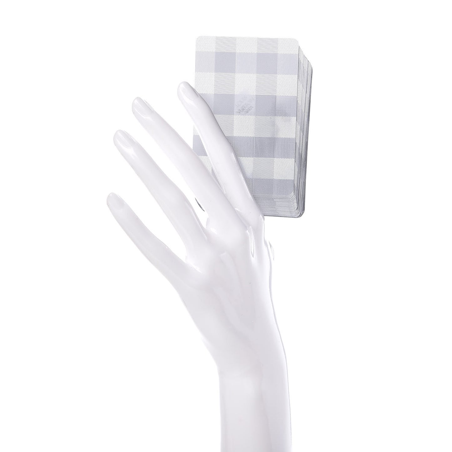 Damier Metallic Playing Cards Set of 2