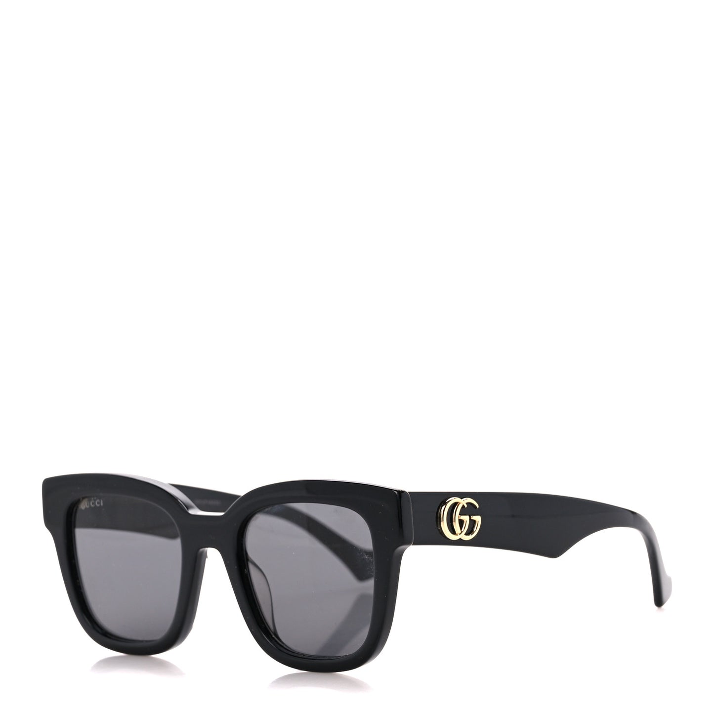 Rectangle 52mm Frame Sunglasses GG0998S Black