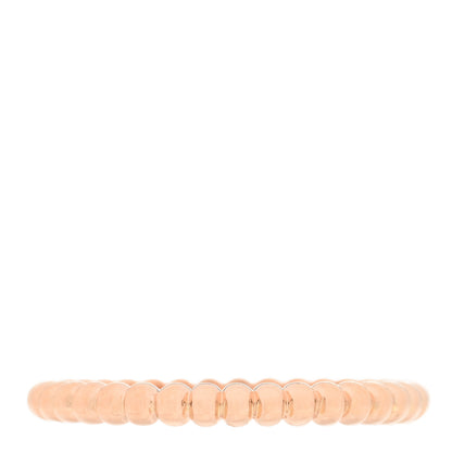 Van Cleef & Arpels 18K Rose Gold Small Perlee Ring 52 6 1 of 4