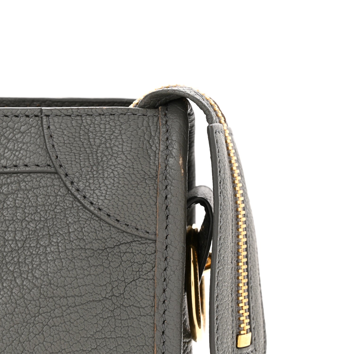 Balenciaga Chevre Gold Metallic Edge Hardware S City Gris Acier 12 of 13