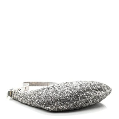 Fendi Beaded Small Oyster Silver 3 of 10
