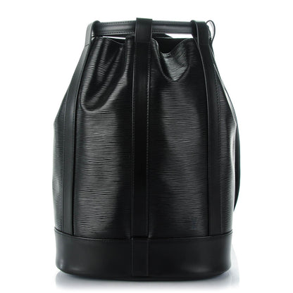 Louis Vuitton Epi Randonnee PM Black 1 of 7
